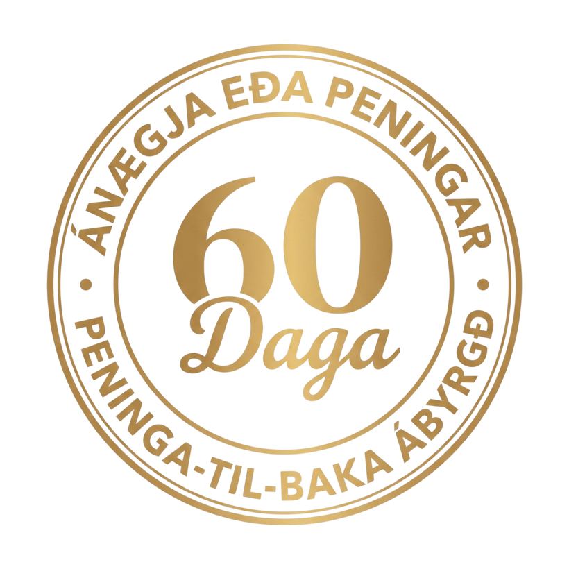 60 daga endurgreiðsluábyrgð