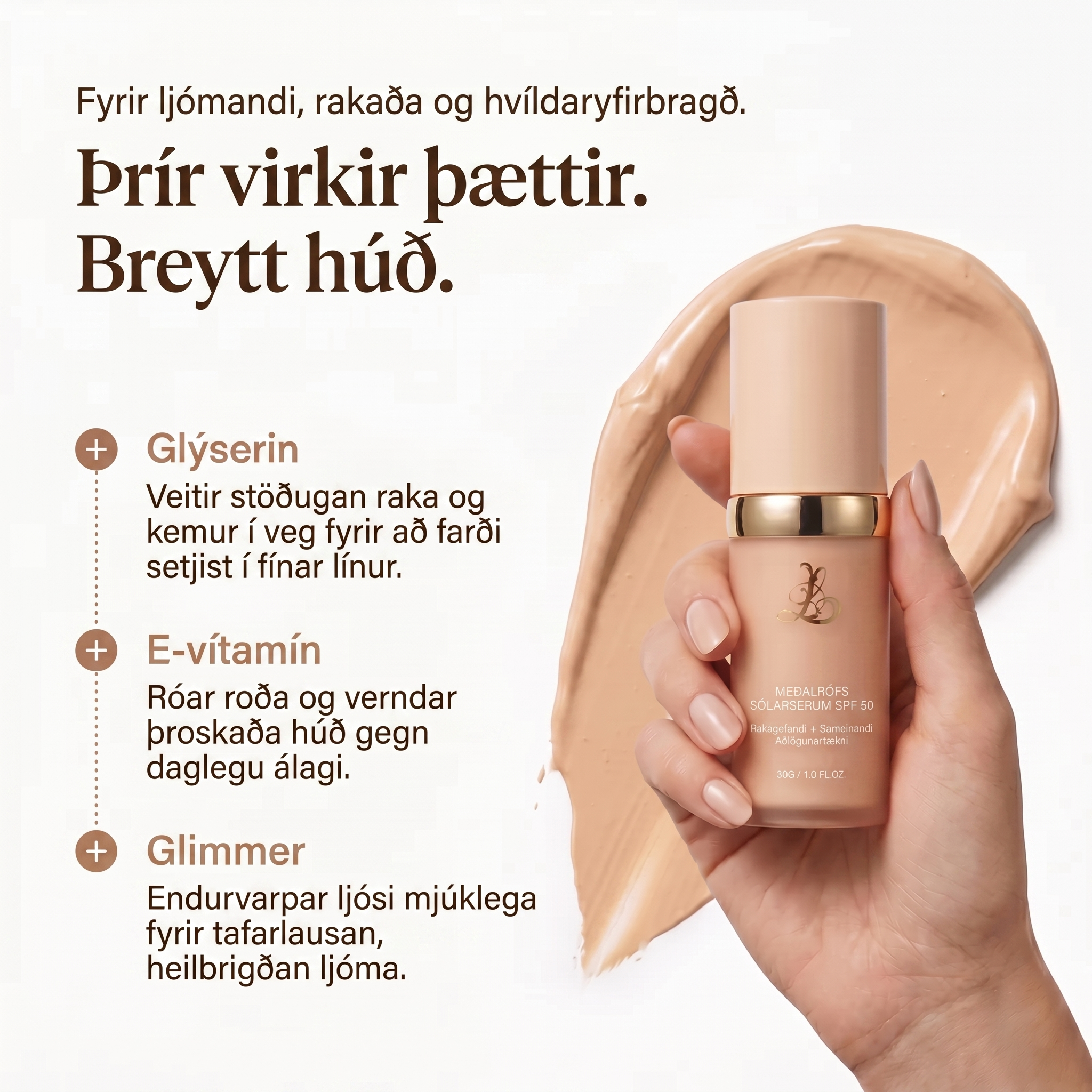 Litbreytandi farði